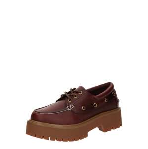 Jeffrey Campbell Mokasíny 'CRUSHED'  tmavohnedá
