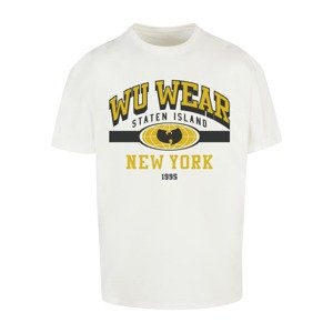 WU Wear Tričko  žltá / čierna / biela