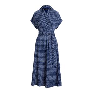 Lauren Ralph Lauren Petite Košeľové šaty 'FRATILLIO'  námornícka modrá / biela