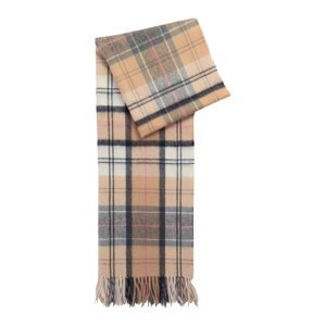 Barbour Šál  kapučíno / mokka / antracitová / biela