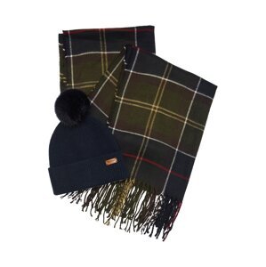 Barbour Čiapky  béžová / námornícka modrá / jedľová / biela