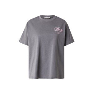 Eight2Nine Oversize tričko  tmavosivá / rosé