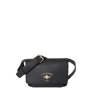 U.S. POLO ASSN. Taška cez rameno 'Stanford'  čierna