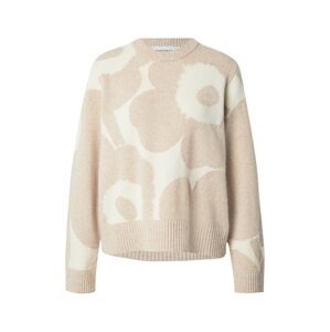 Marimekko Sveter 'AATTO'  svetlobéžová / béžová melírovaná