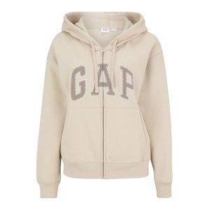 Gap Petite Tepláková bunda 'HERITAGE'  nebielená / brokátová / biela