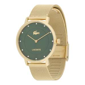 LACOSTE Analógové hodinky 'Crocorigin'  zlatá